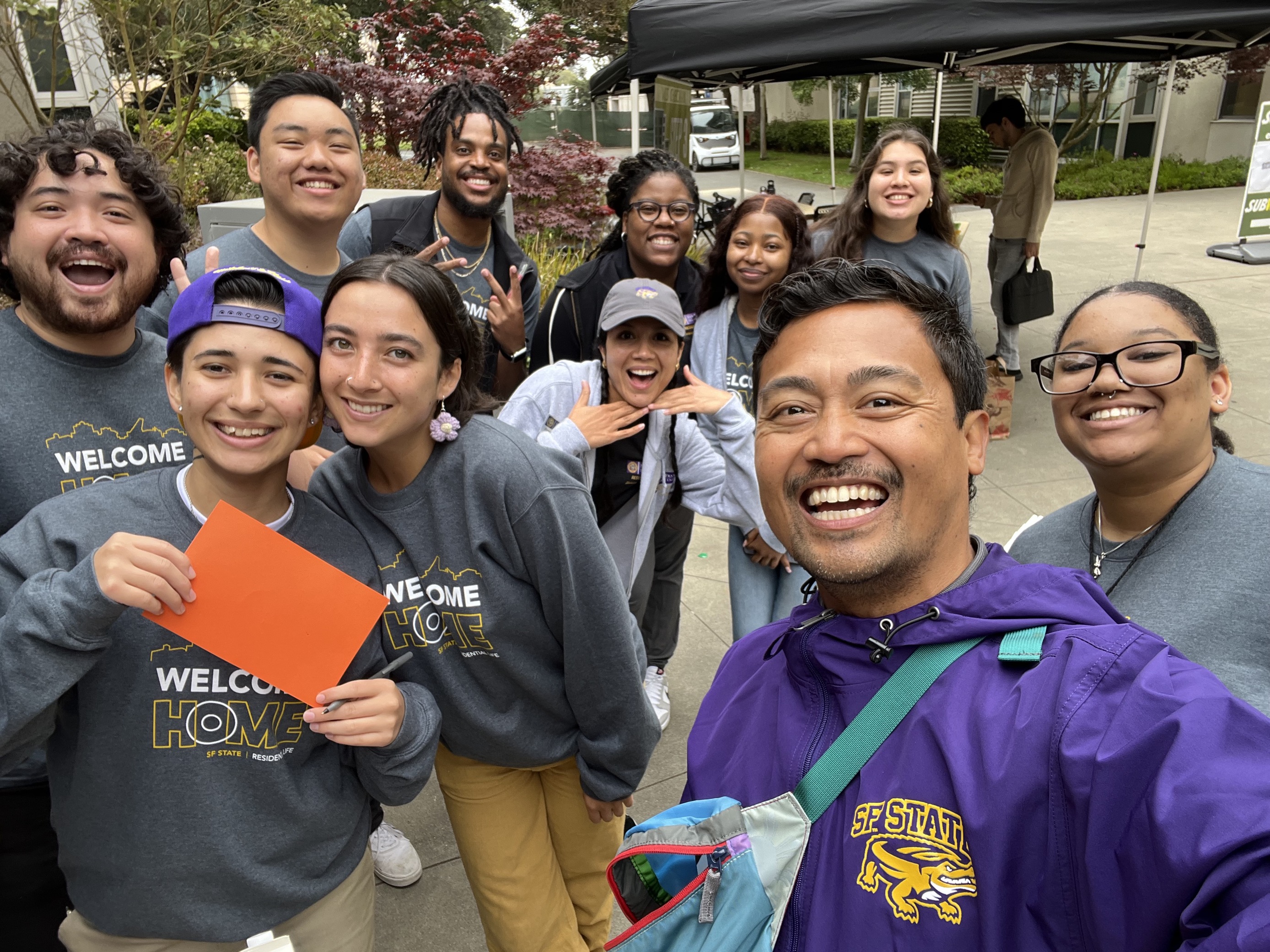 Res Life Move-in Day Selfie